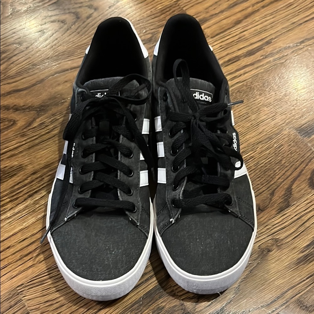 Adidas Black and White Sneakers Classic Streetwear